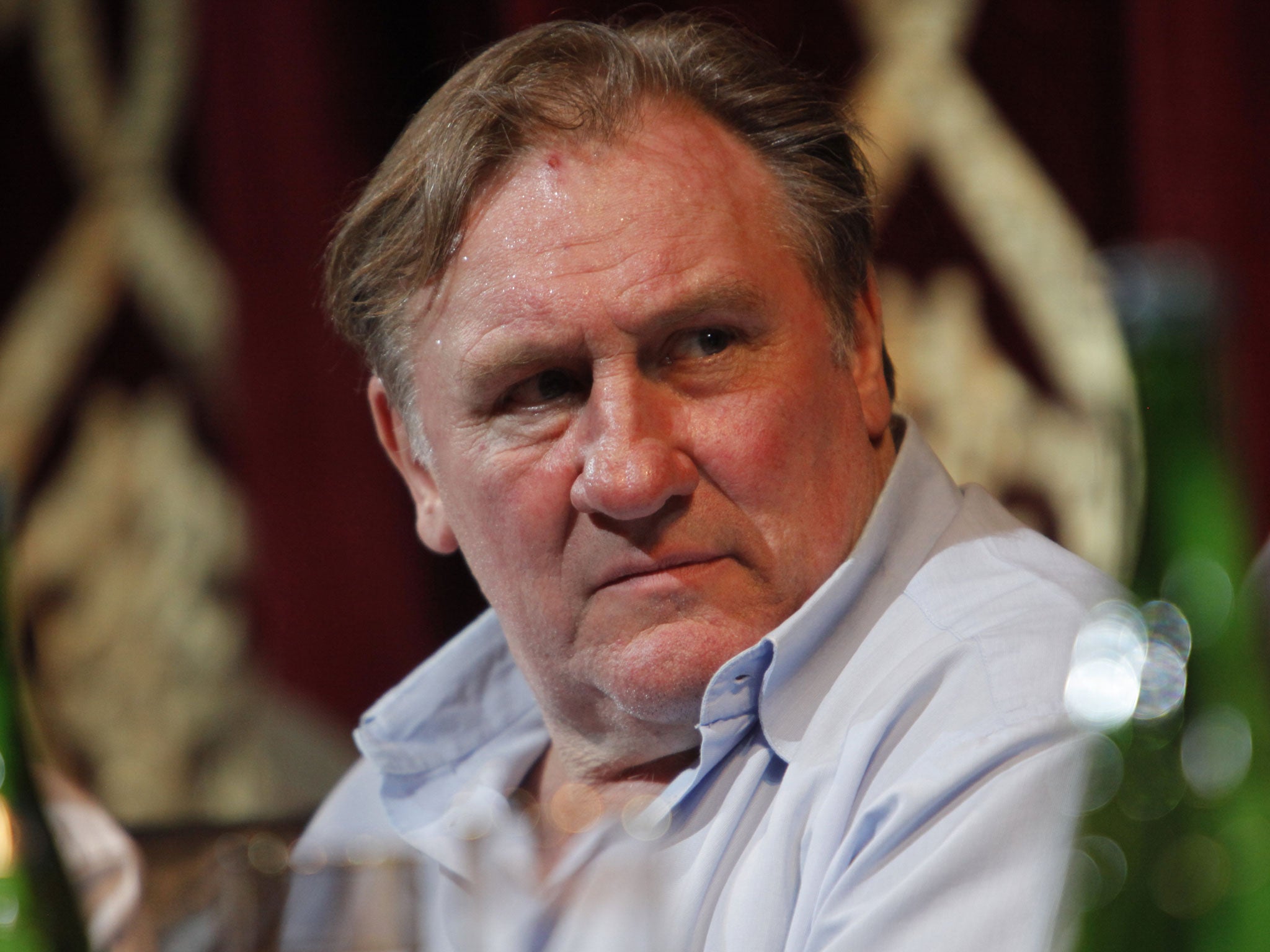 Mr Depardieu was not in court because he was making a film in Chechnya