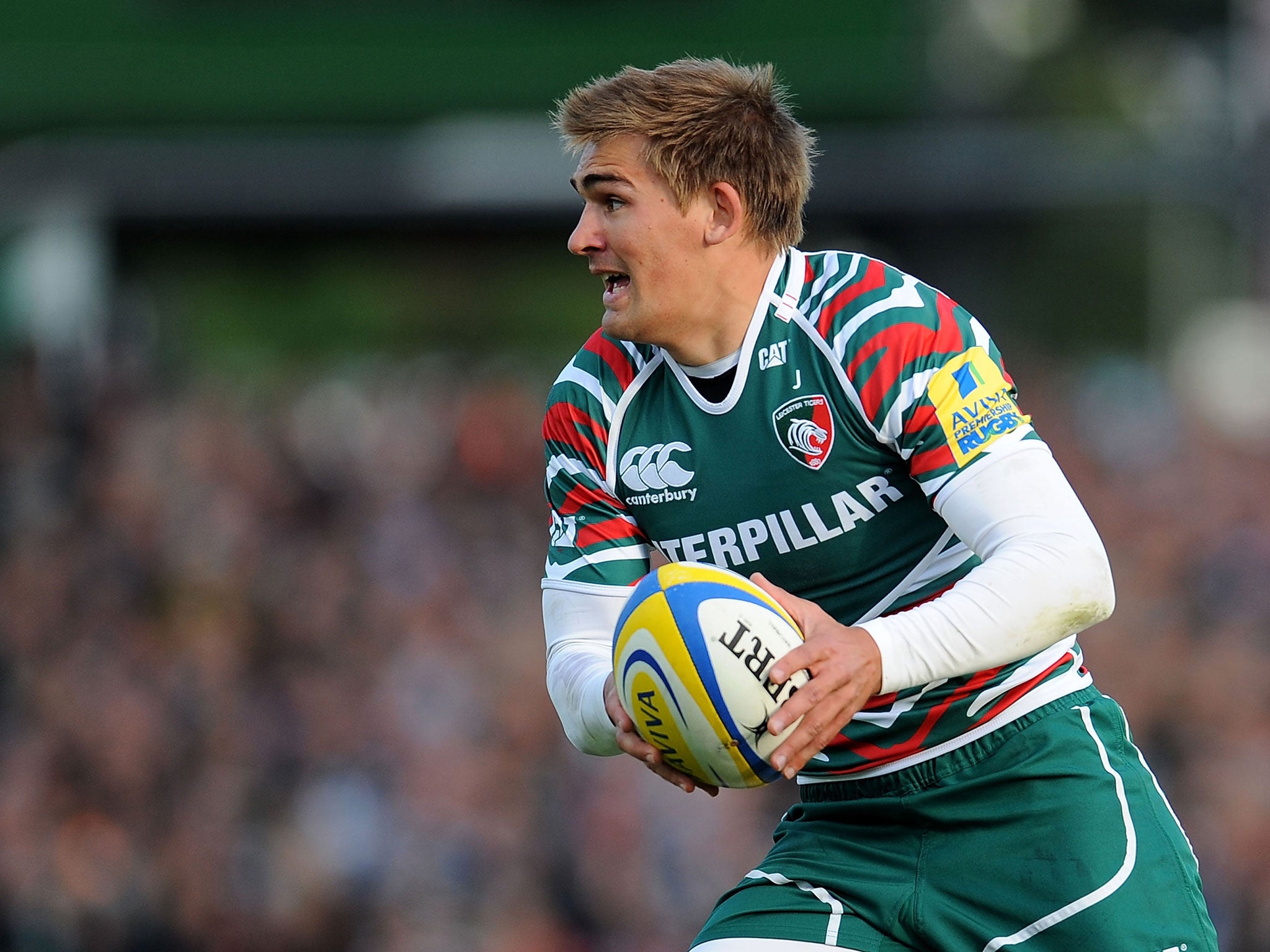 Leicester's captain, the fly-half Toby Flood