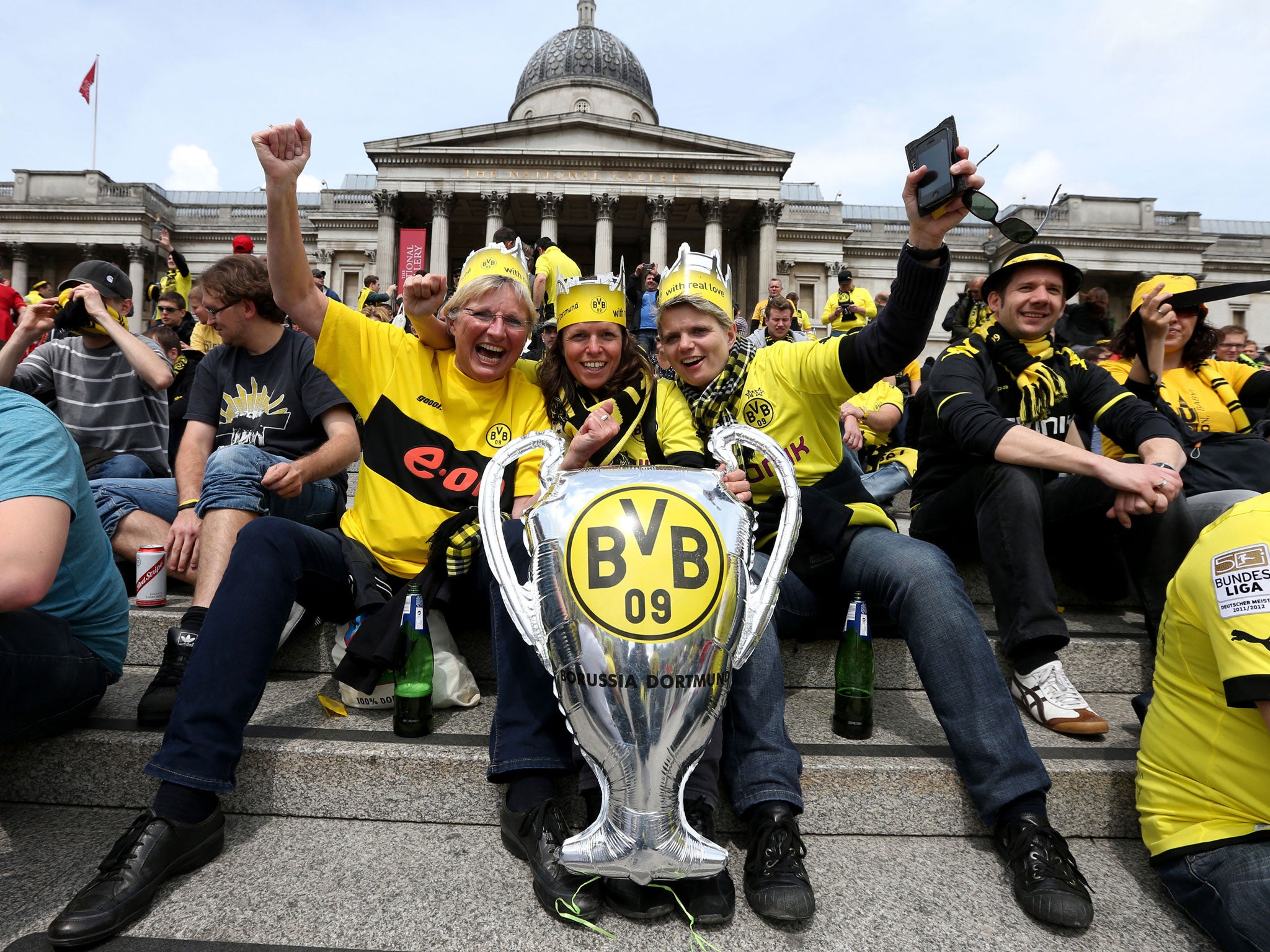 London party for German football fans: About 150,000 ...