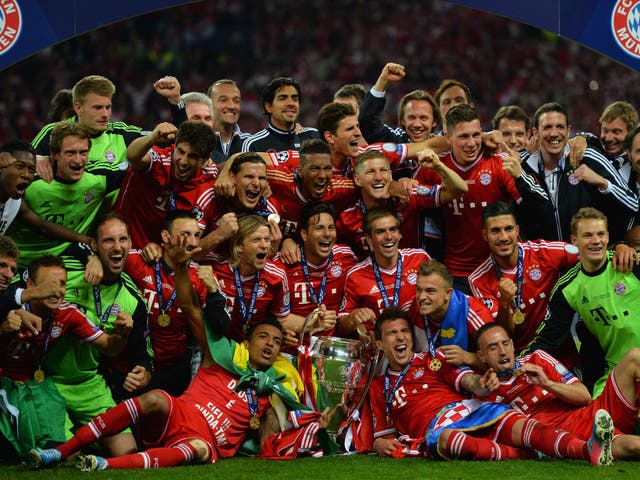 Bayern Munich, champions of Europe