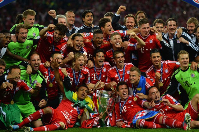 Bayern Munich, champions of Europe