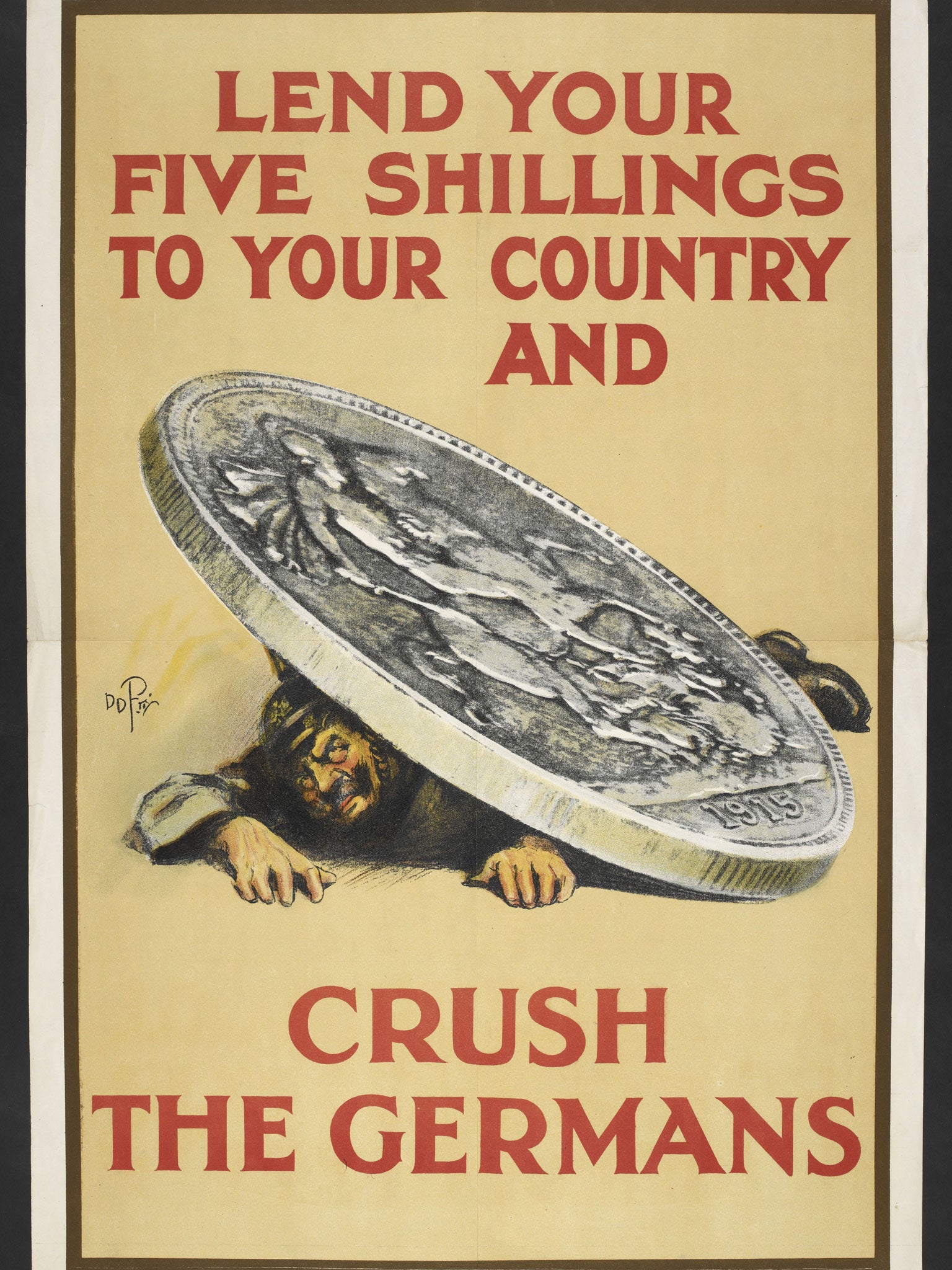 British First World War fundraising poster (1915)