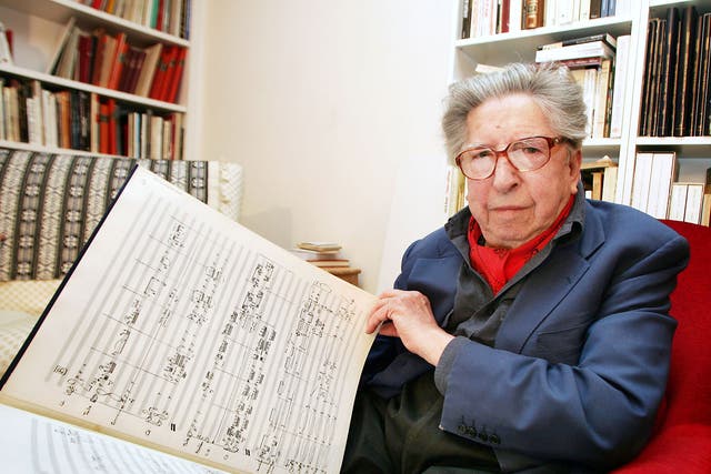 Dutilleux's work was characterised by attention to detail; even his manuscripts are works of art