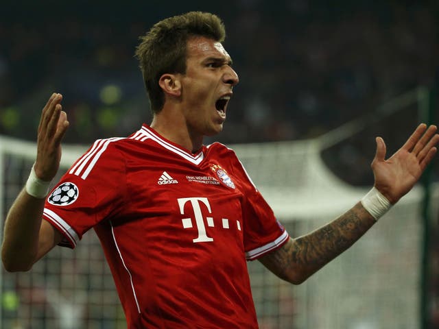 Mario Mandzukic, an old-fashioned target man, could be on his way to England