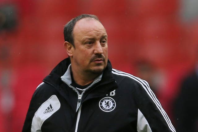 Interim Head coach Rafa Benitez