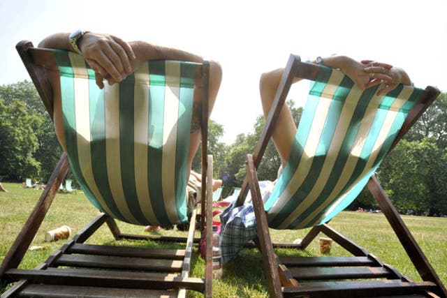 East Anglia got the summeriest weather, with highs approaching 18C