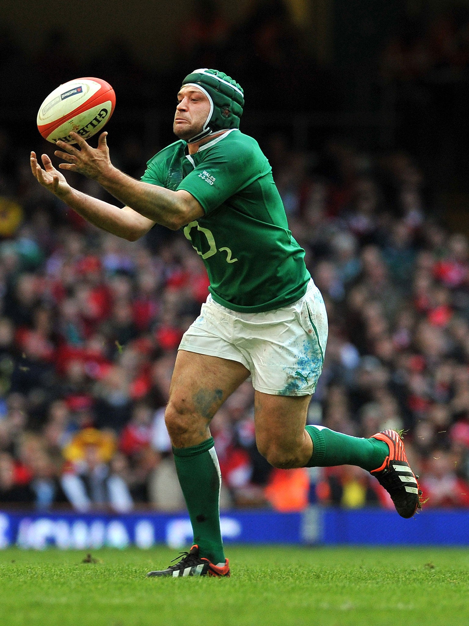 Rory Best, centre, is elated by the news that he will be touring Down Under with the Lions