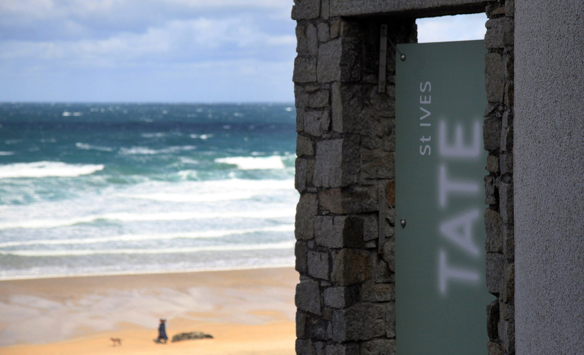 Tate St Ives caught fire yesterday but none of the artworks are thought to have been damaged.