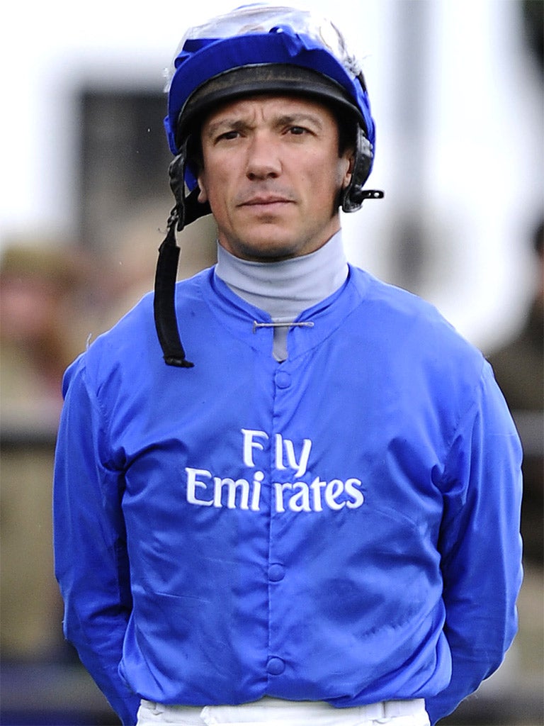 Frankie Dettori’s licence has been suspended