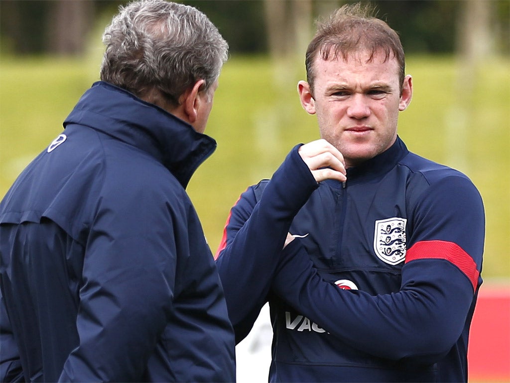 Roy Hodgson has backed out-of-form striker Wayne Rooney