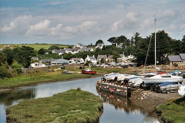 The epicentre was 13km north west of the town of Abersoch