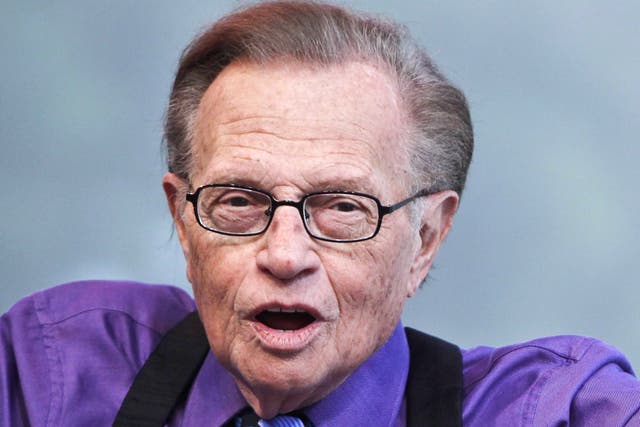Larry King handed over his CNN timeslot to Piers Morgan in 2010