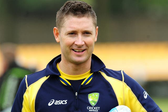 Michael Clarke claims he has put aside thoughts of the Ashes series