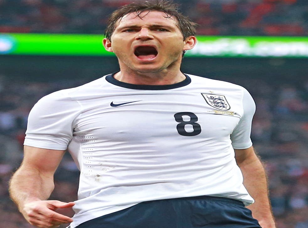 Frank Lampard is an example to his England teammates