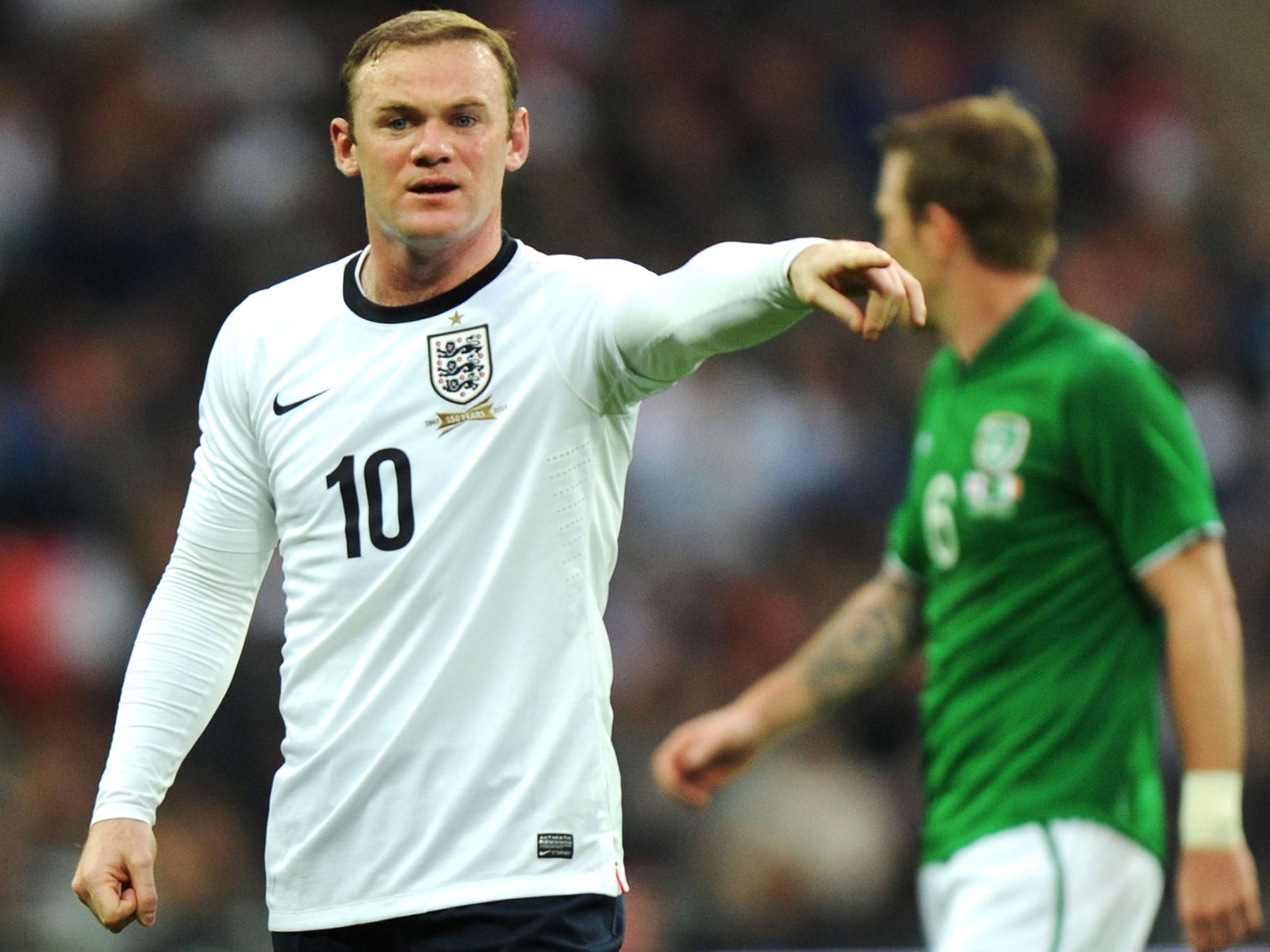 Wayne Rooney remains the first name on the team sheet for England