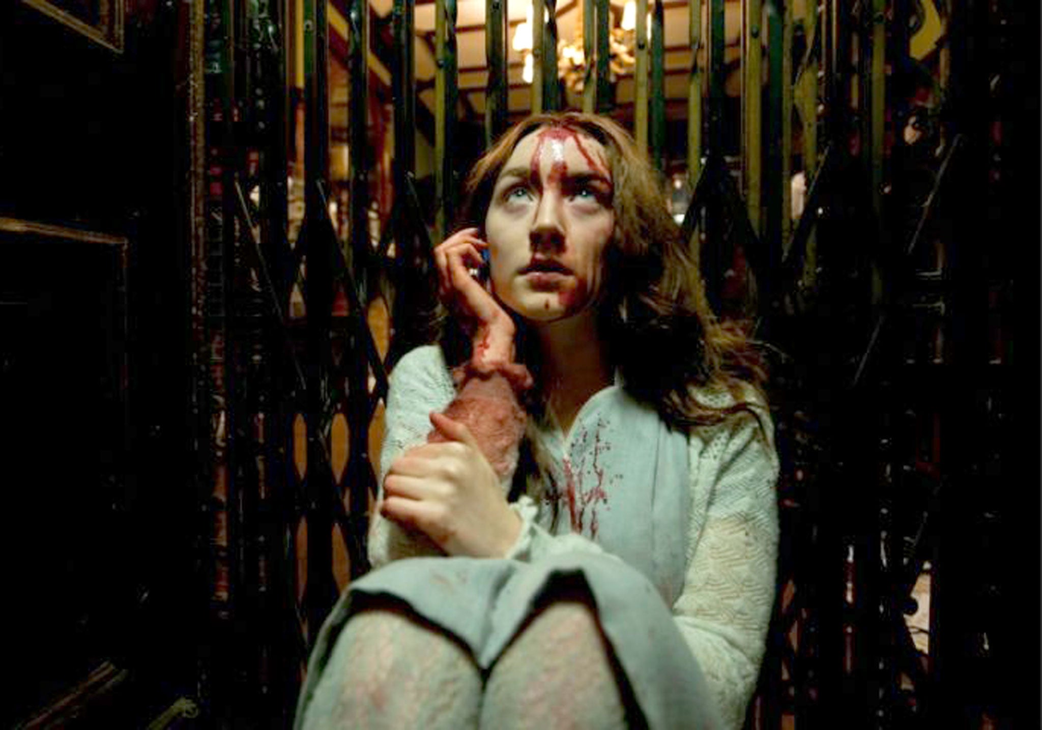 Tortured soul: Saoirse Ronan stars as an introverted teenage vampire in the fantasy thriller 'Byzantium'