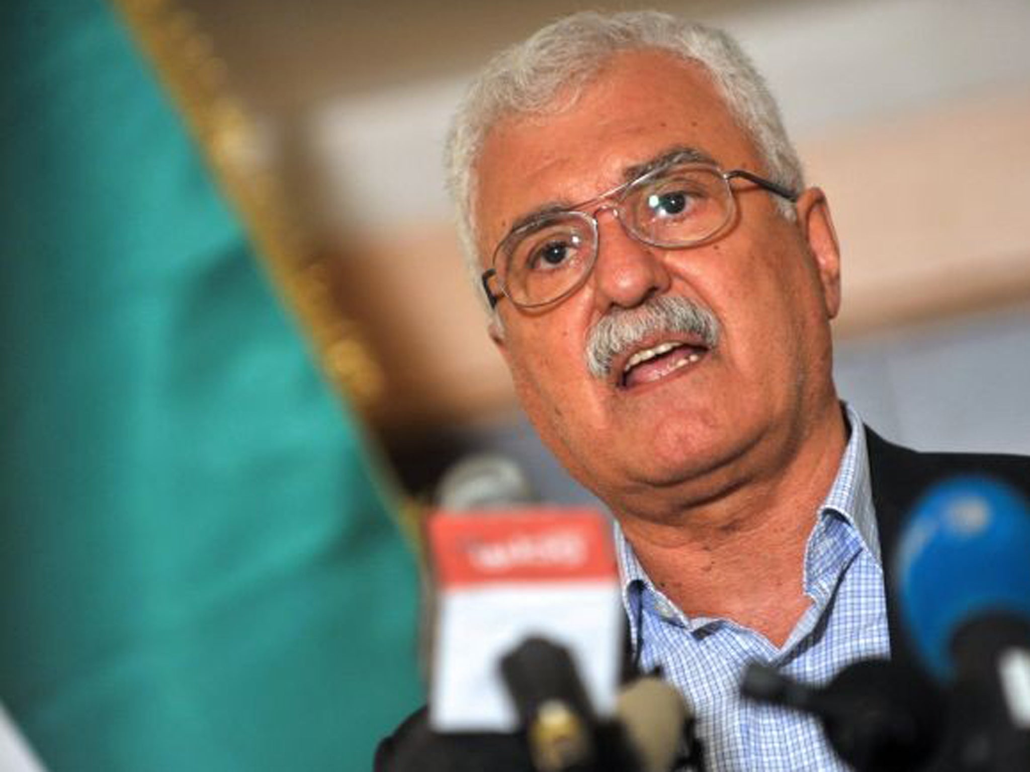 George Sabra, the head of the Syrian National Coalition, told reporters in Istanbul said that Hezbollah's involvement in the bloody civil war made talks impossible