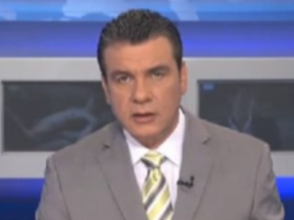 Video: Who'd be a TV anchor? The moment Greek news went X ...
