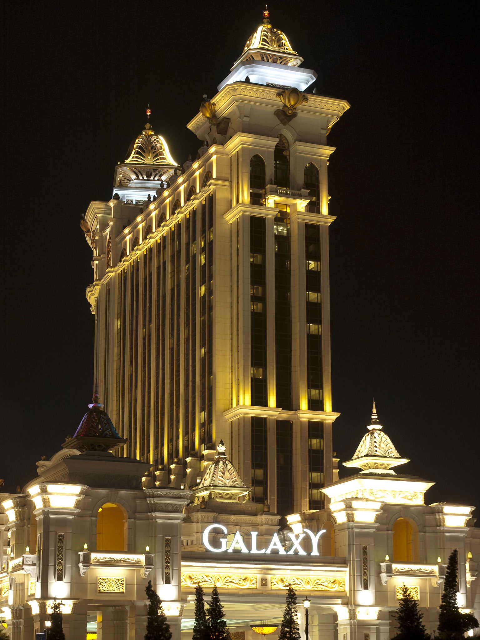 Sky 32 sits on the 32nd floor of the Galaxy casino in Macau