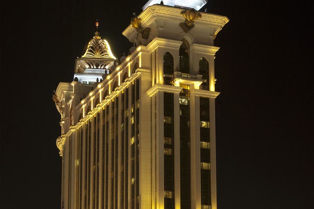 Sky 32 sits on the 32nd floor of the Galaxy casino in Macau
