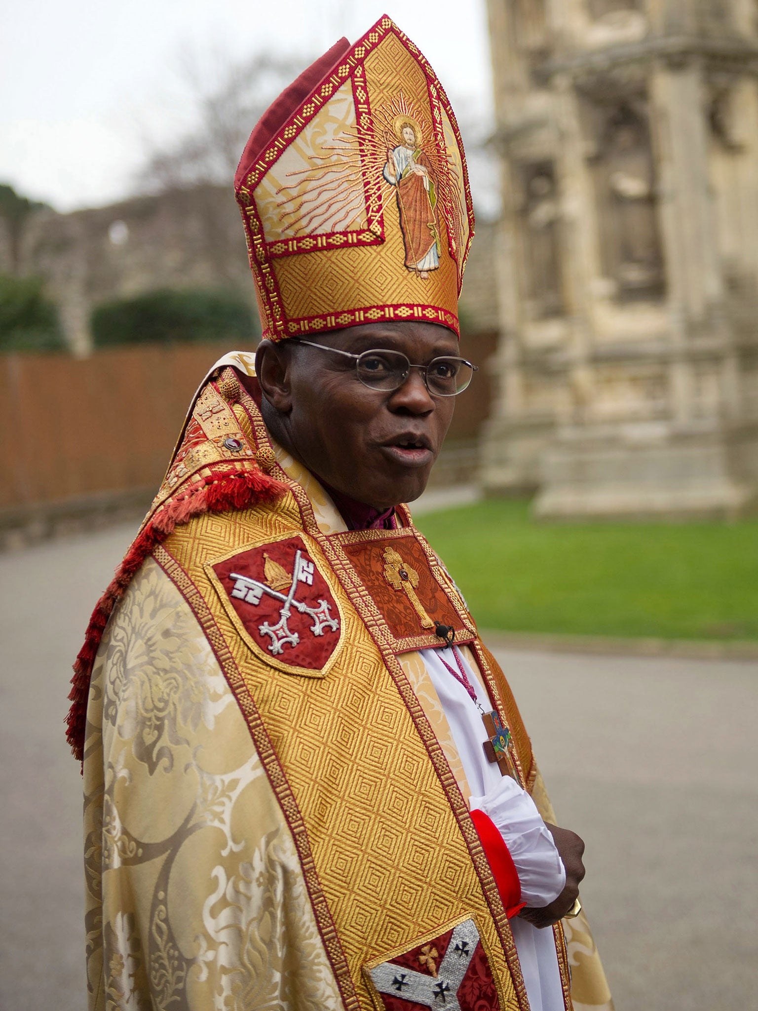 The Archbishop of York John Sentamu has been treated for prostate cancer