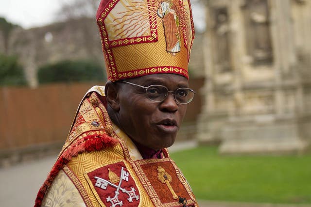 The Archbishop of York John Sentamu has been treated for prostate cancer