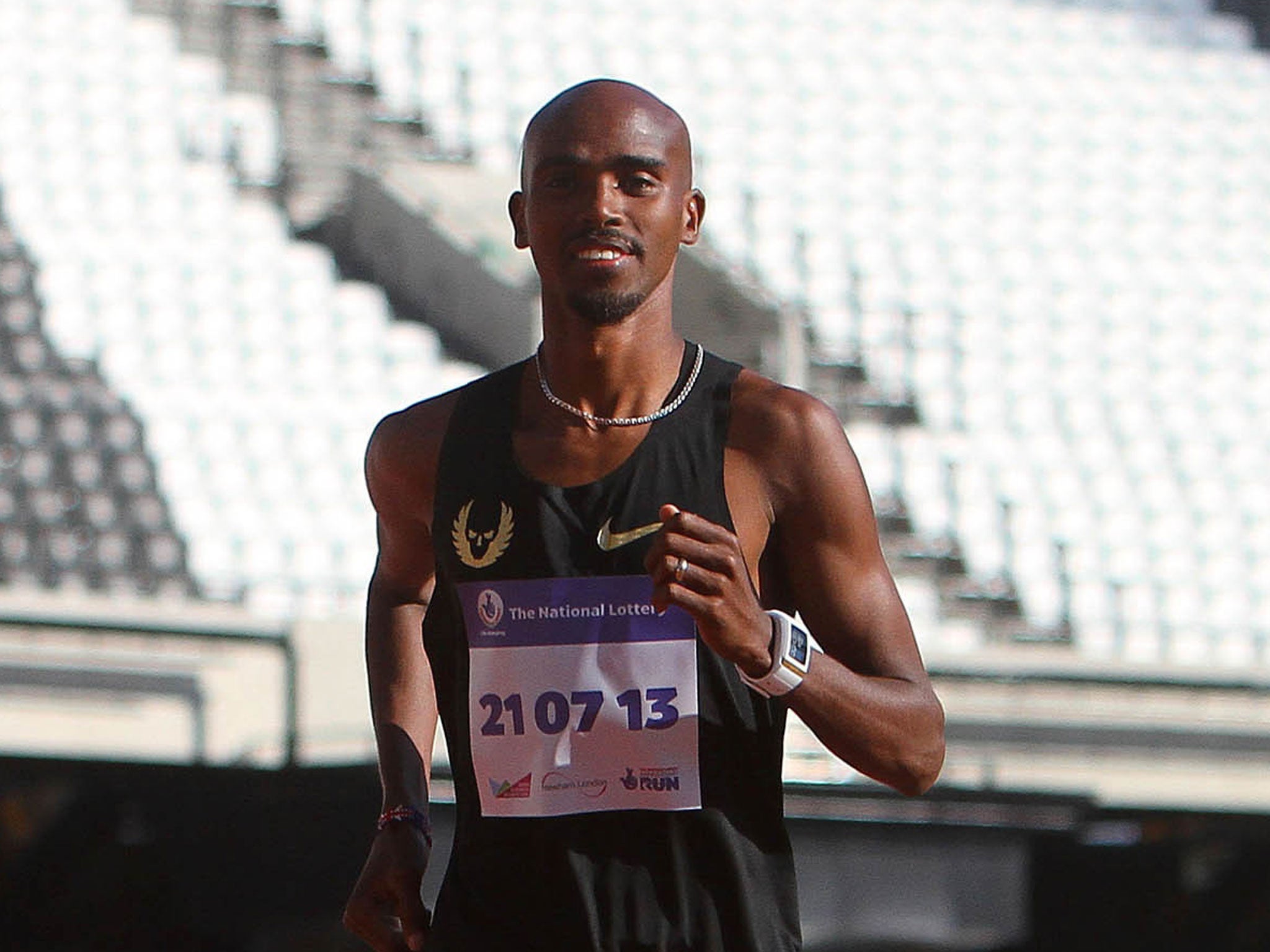 Mo Farah takes on his biggest challenge since his golden Olympics