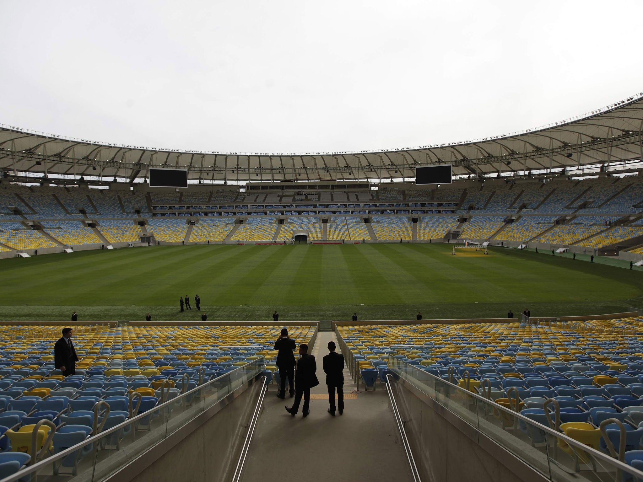 Safety concerns are still an issue at the Maracana Stadium