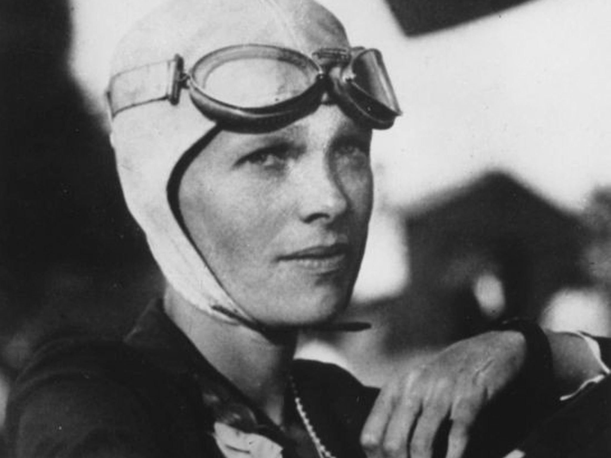 An undated file photo shows Amelia Earhart, the first woman to fly solo across the Atlantic Ocean (AP)
