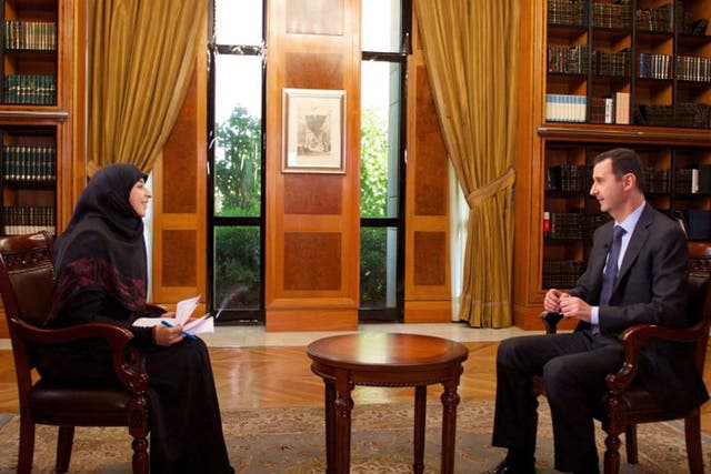 President Assad threatened on Lebanese TV to strike back against any Israeli attack