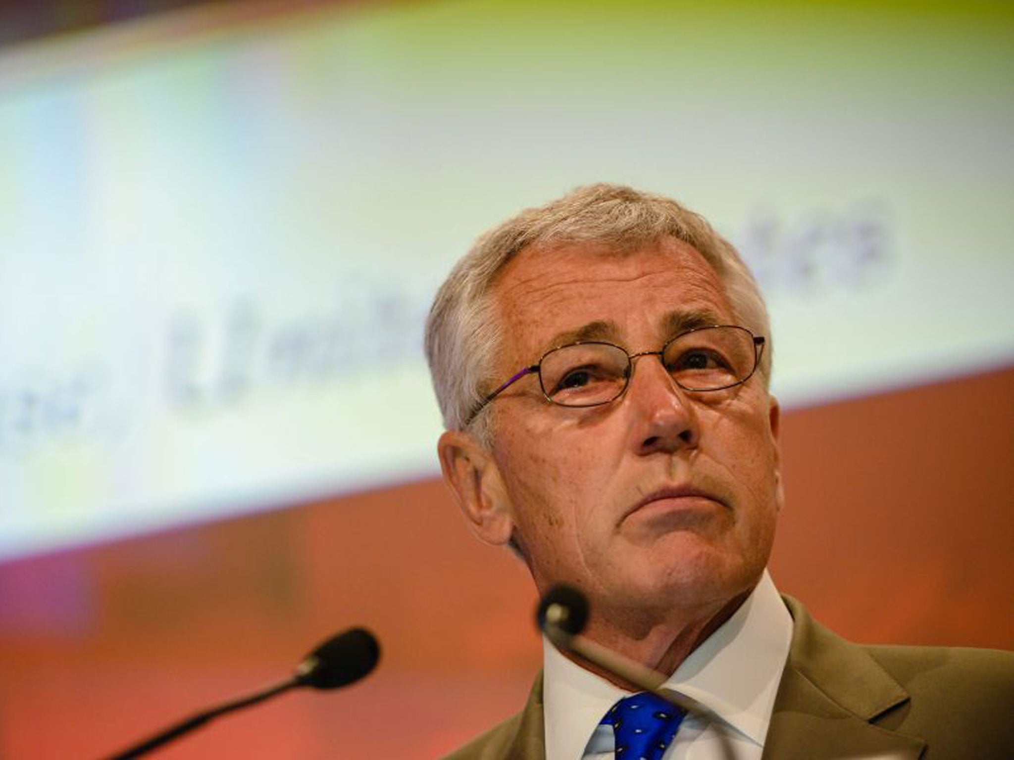Hagel spoke of his "firm belief that the arc of the 21st century would be shaped by events here in Asia"