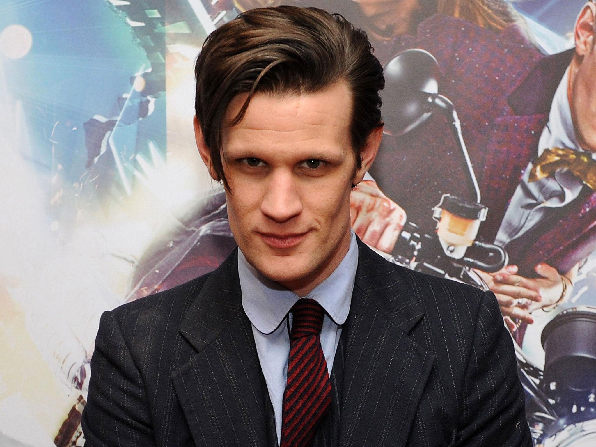 Matt Smith, the departing Dr. Who