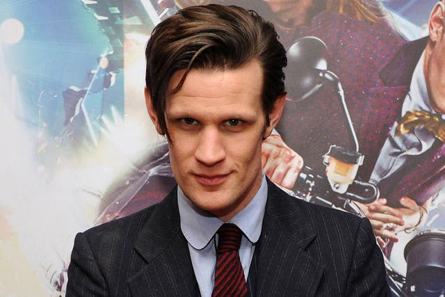 Matt Smith, the departing Dr. Who