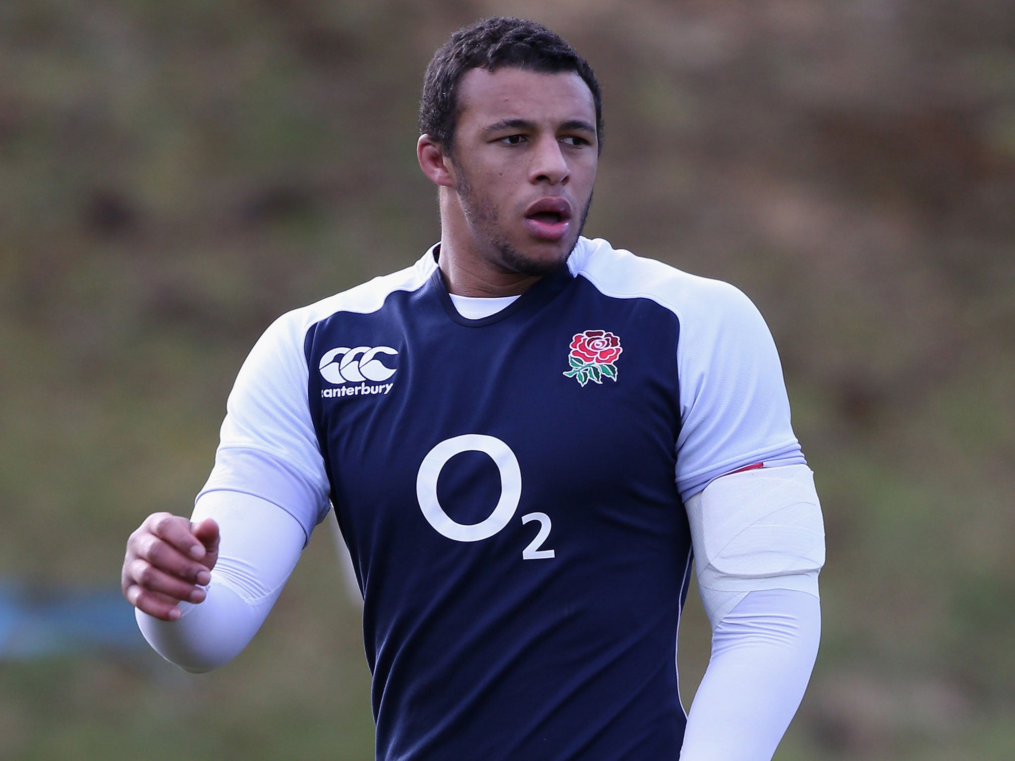 Hard graft: Courtney Lawes is not about to apologise for his principal talent – hitting opponents hard – but he is working on line-out skills as well