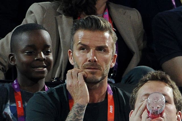 David Beckham’s quiff is also popular.