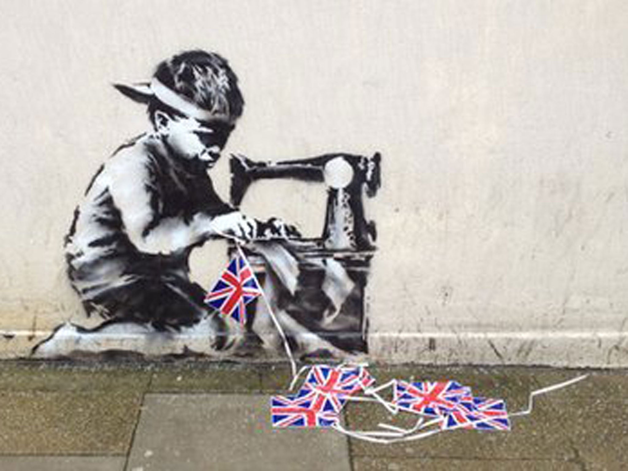 Banksy’s Slave Labour should be ‘returned to its rightful place’ in north London, says the local MP