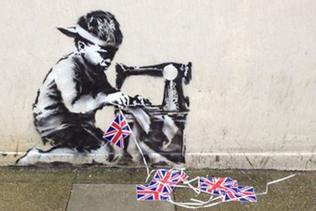 Banksy’s Slave Labour should be ‘returned to its rightful place’ in north London, says the local MP
