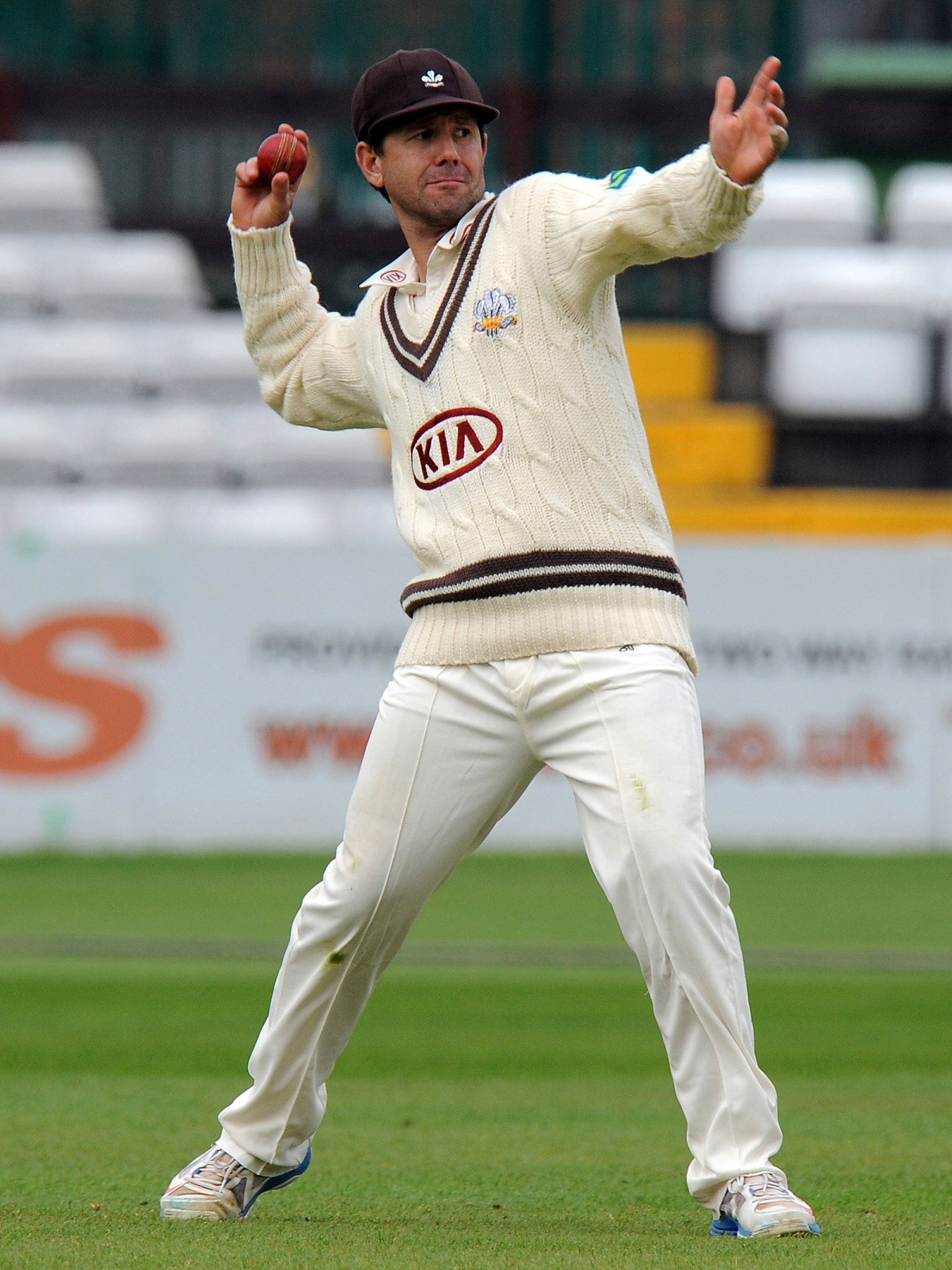 Ricky Ponting’s 192 was not enough to hand Surrey their first win
