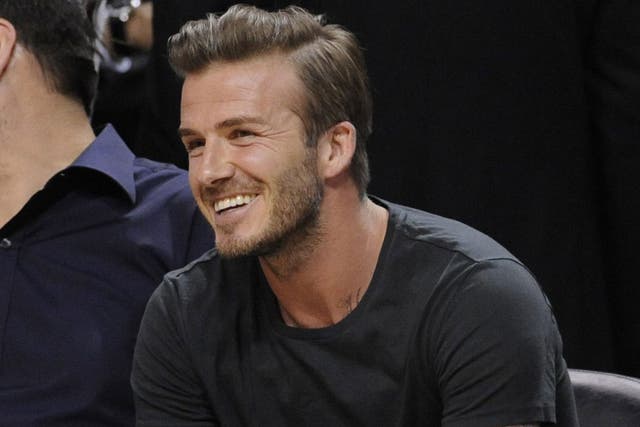 David Beckham was in Miami over the weekend viewing sports facilities