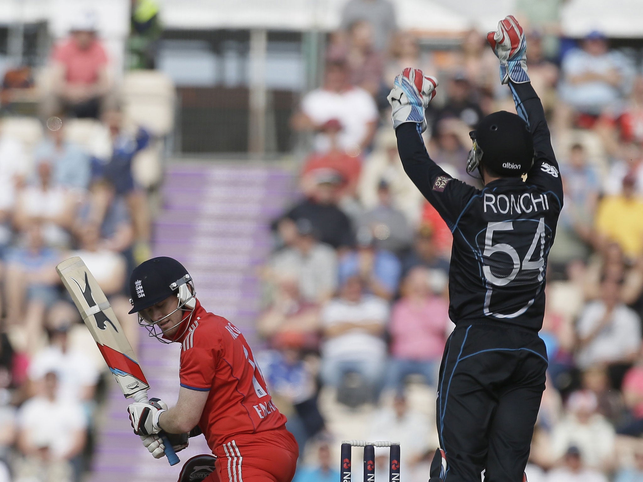 Eoin Morgan is in danger of being dropped by England for the third ODI against New Zealand
