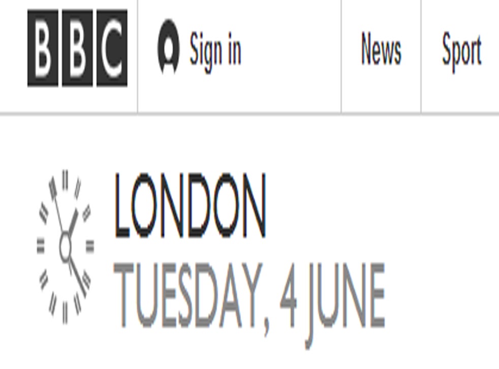 BBC forced to remove #39 misleading #39 clock from its homepage The