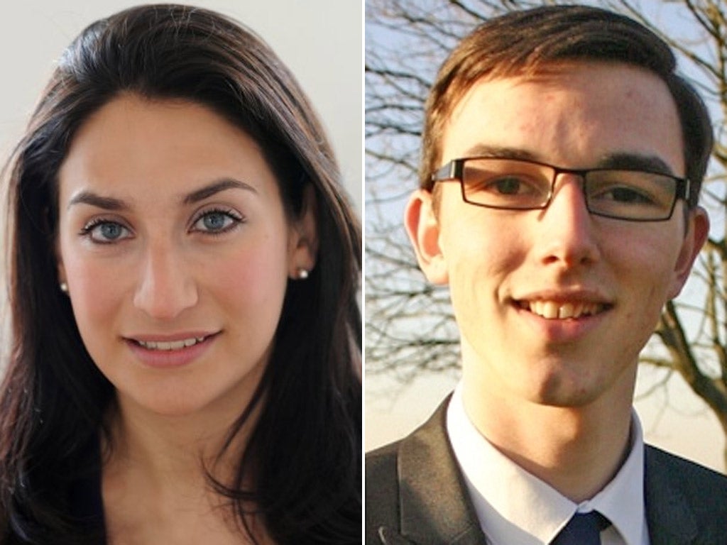 Jake Morrison, right, has accused Luciana Berger of making his life 'unbearable'
