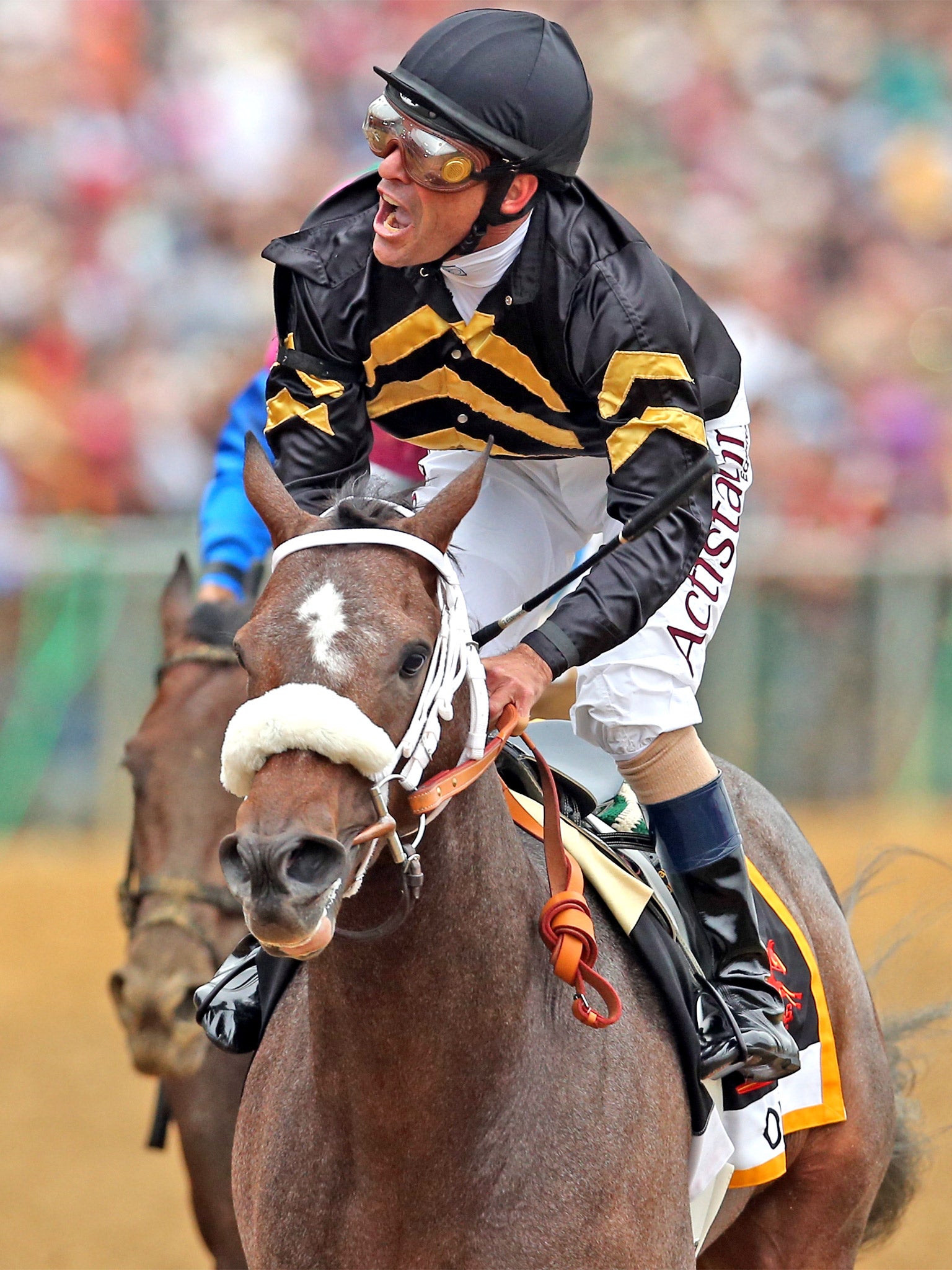 Gary Stevens won the Preakness after coming out of retirement