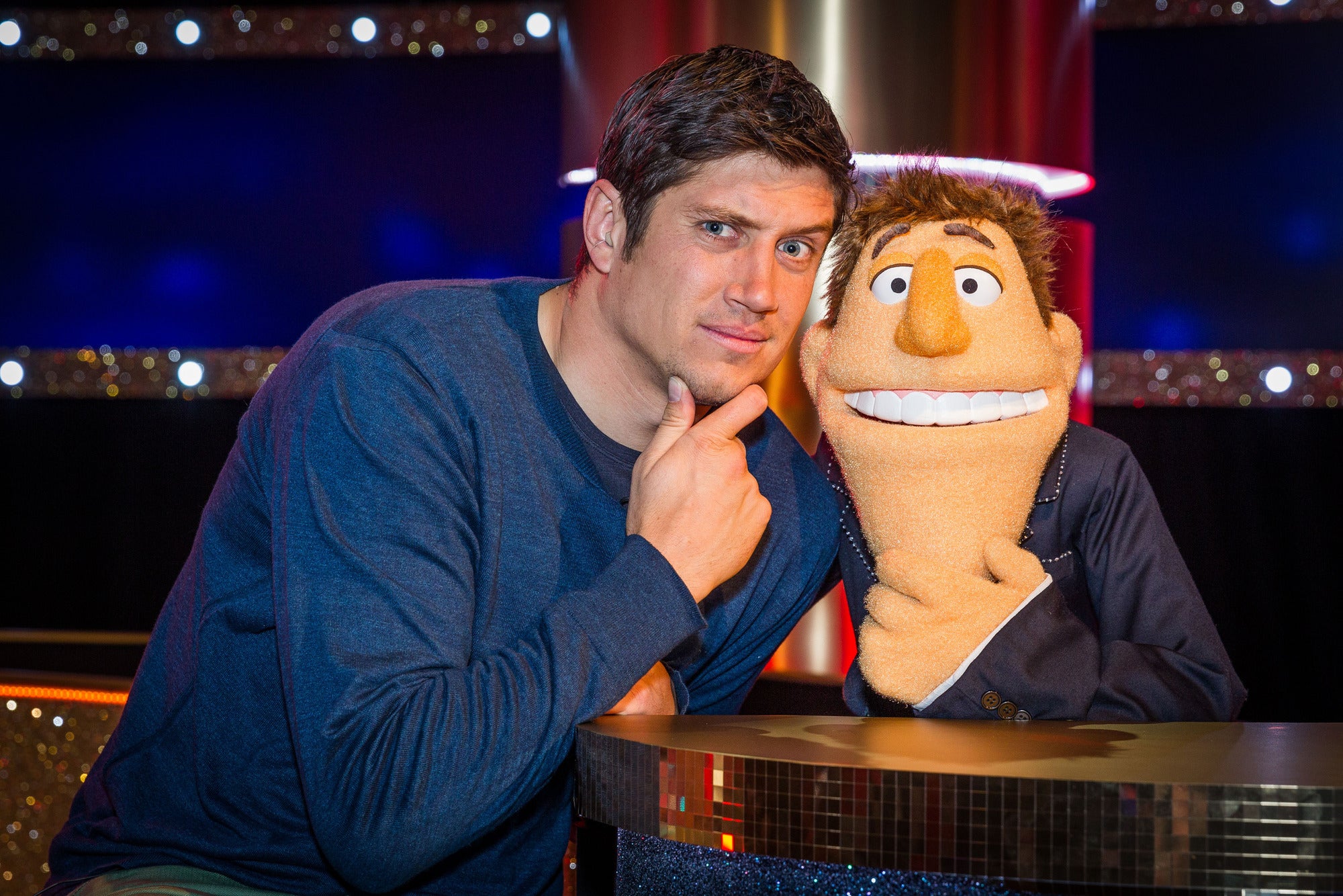 Separated at birth? Vernon Kay and Dougie Colon