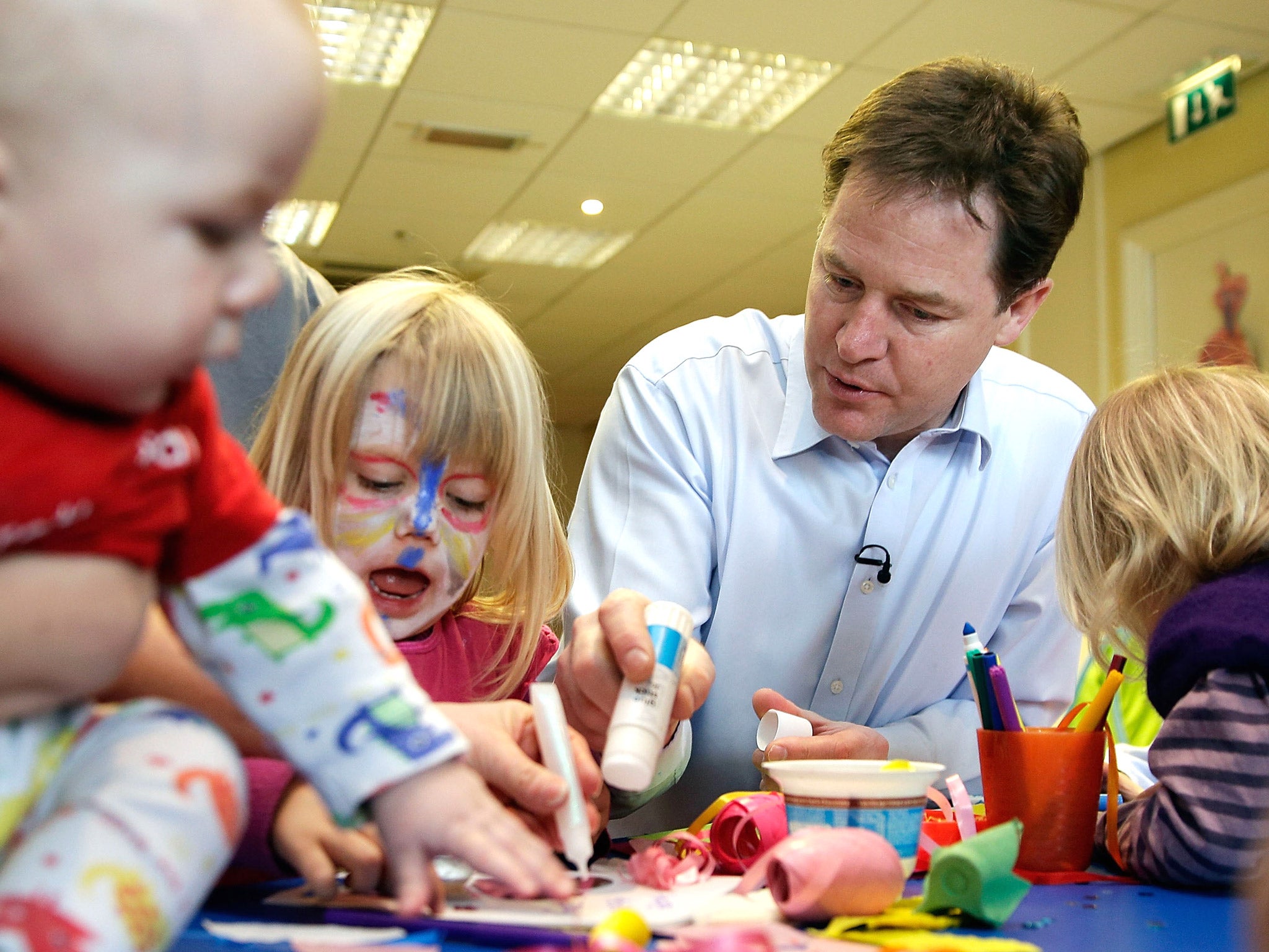 The Deputy Prime Minister said there is no real evidence that the scheme would reduce the cost of childcare
