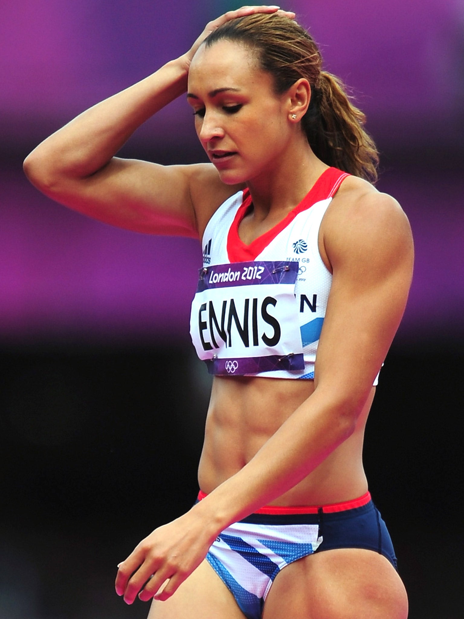 Jessica Ennis-Hill has been told to rest a stiff achilles tendon