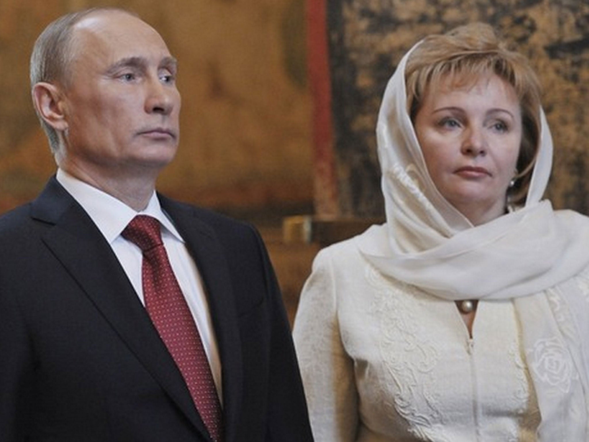 Russia’s President Vladimir Putin and Ludmila have divorced