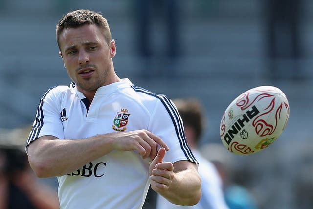 Tommy Bowe prepares for the Lions' encounter with the Reds