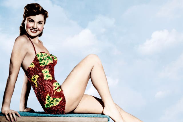 Esther Williams was a former champion swimmer turned movie star