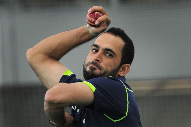 Fawad Ahmed, the leg-spinner who has been fast-tracked into the Australia set-up
